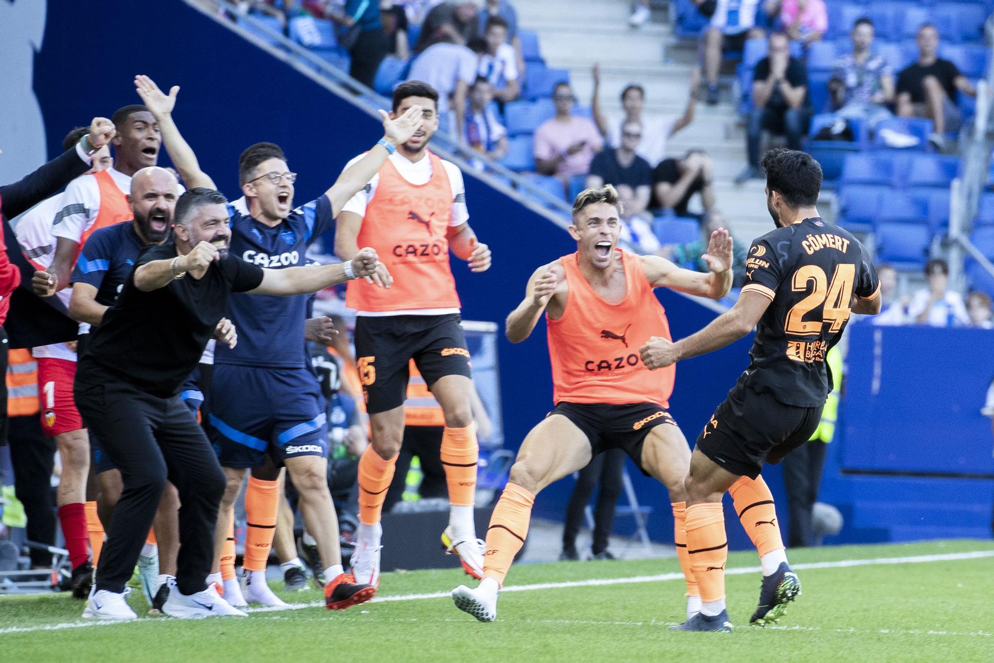 Las mejores fotos del Espanyol - Valencia