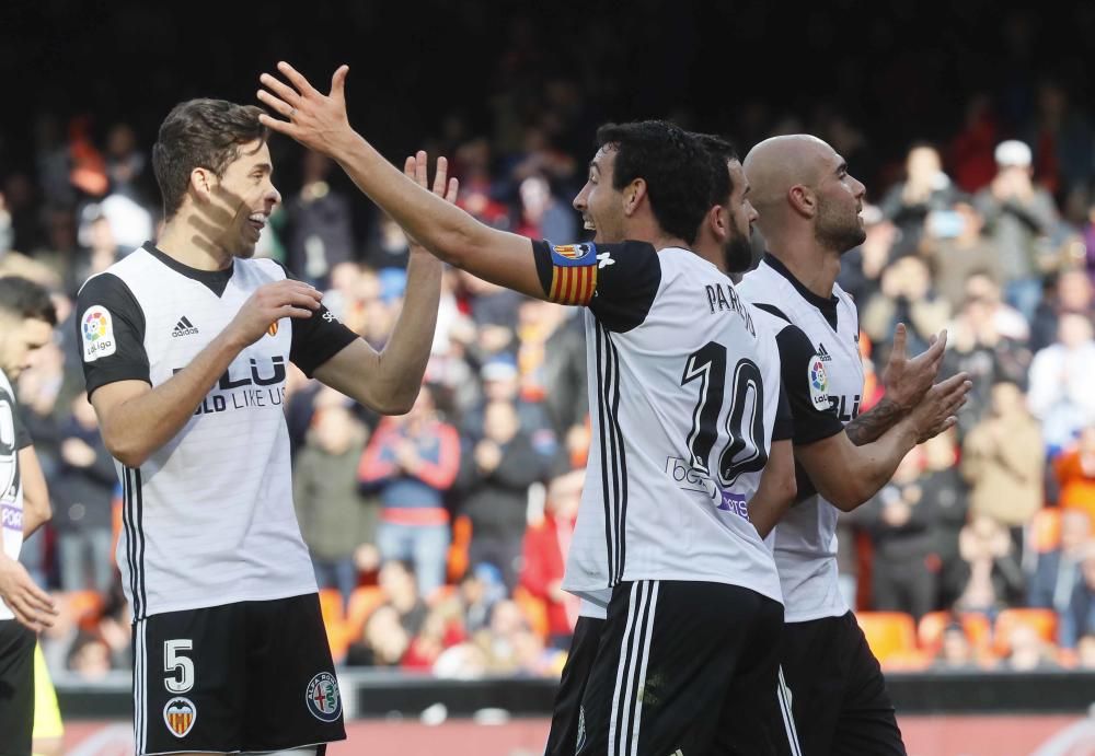 Valencia - Alavés, en imágenes