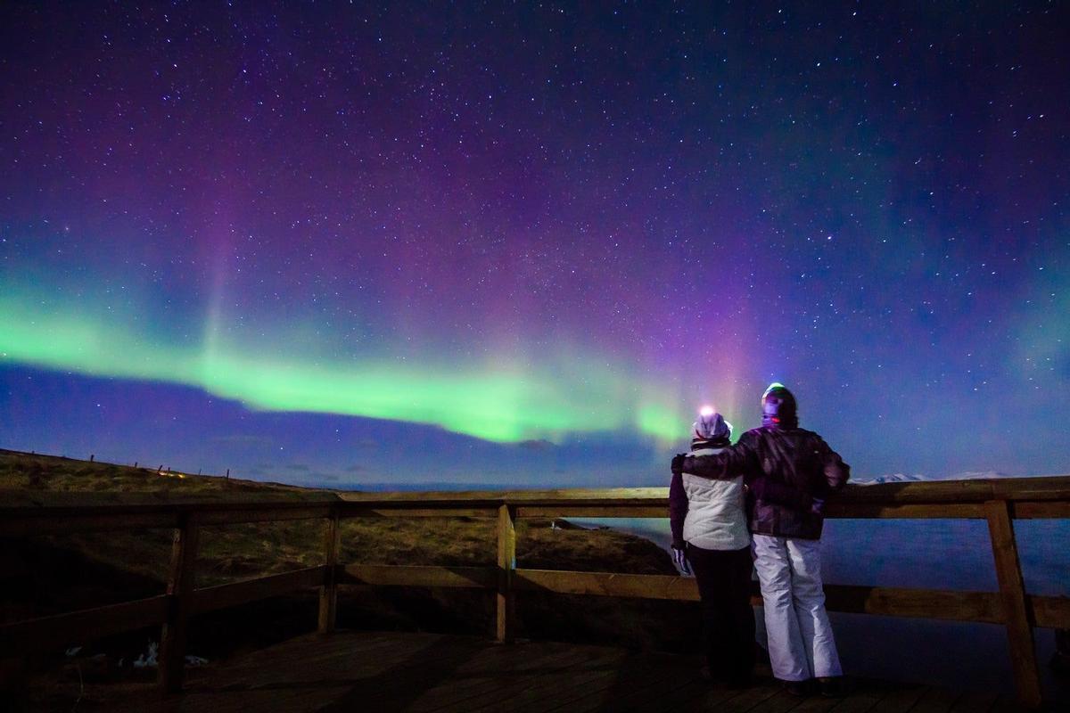 Ver una aurora boreal