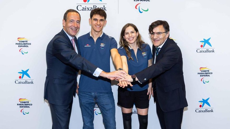 CaixaBank renueva su patrocinio con el Comité Paralímpico Español en el camino a Los Ángeles 2028
