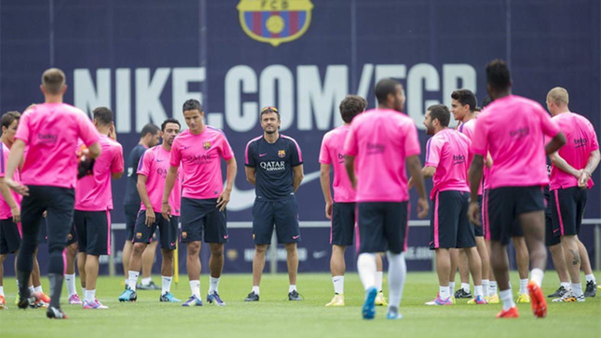 Luis Enrique quiere orden y disciplina