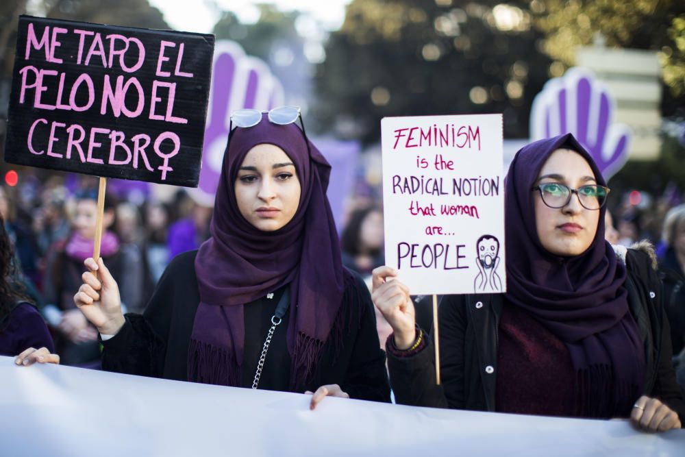 Manifestación del Día de la Mujer en València