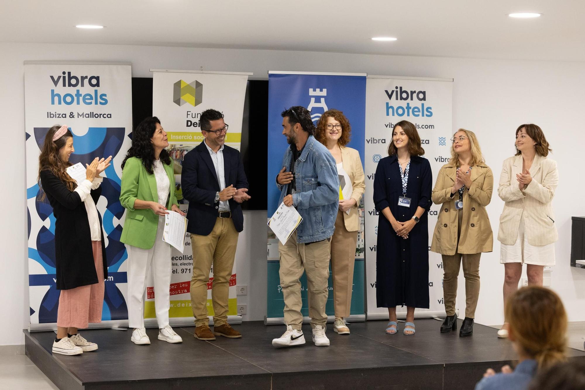 Entrega de diplomas de la Fundació Deixalles en Ibiza