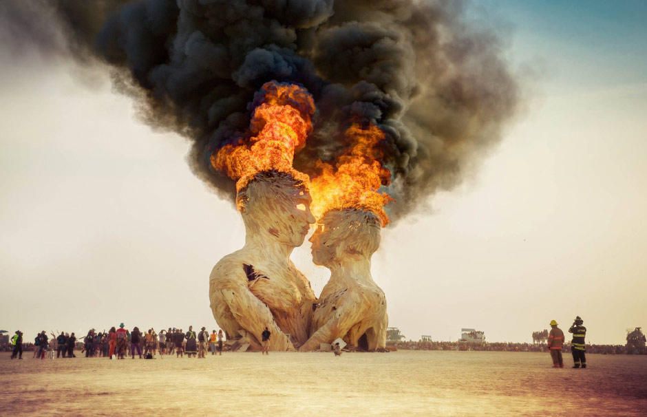 Reconocimiento al 'Ibiza Camp' en el Burning Man