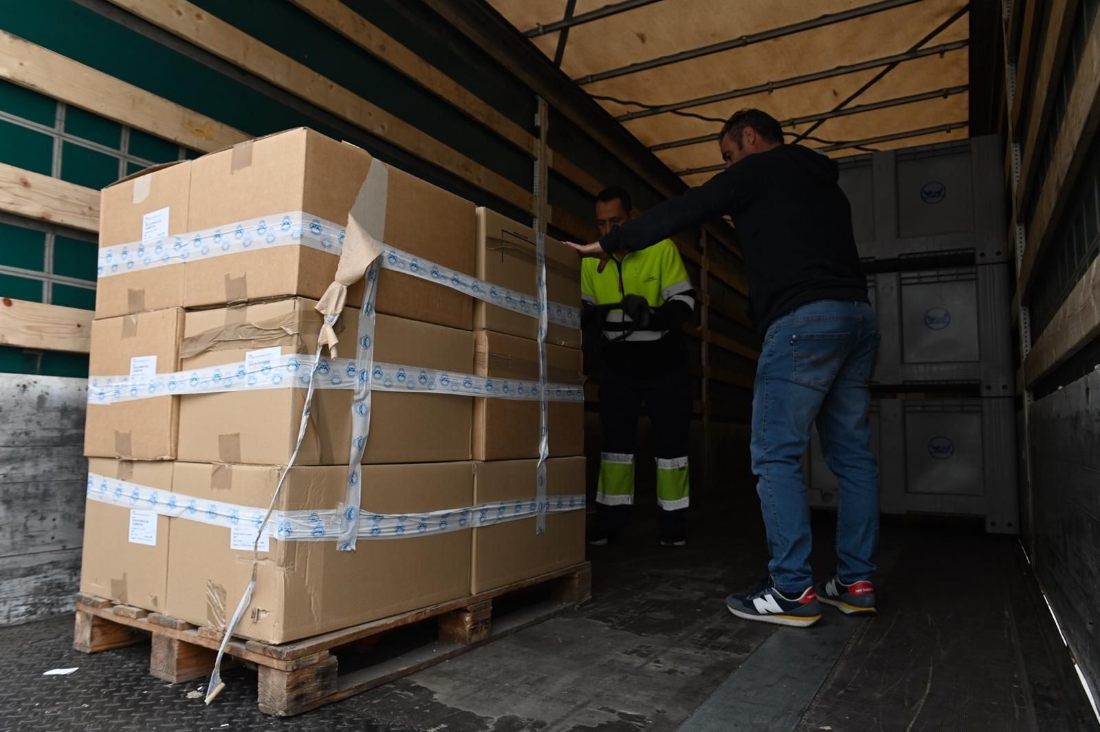 En imágenes | Campaña del Banco de Alimentos para ayudar a Valencia