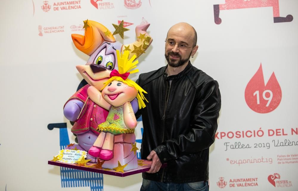 Primera jornada de entrega de Ninots en las Fallas 2019