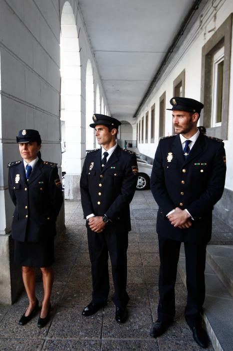 Visita del director general de la Policía a las instalaciones de Buenavista.