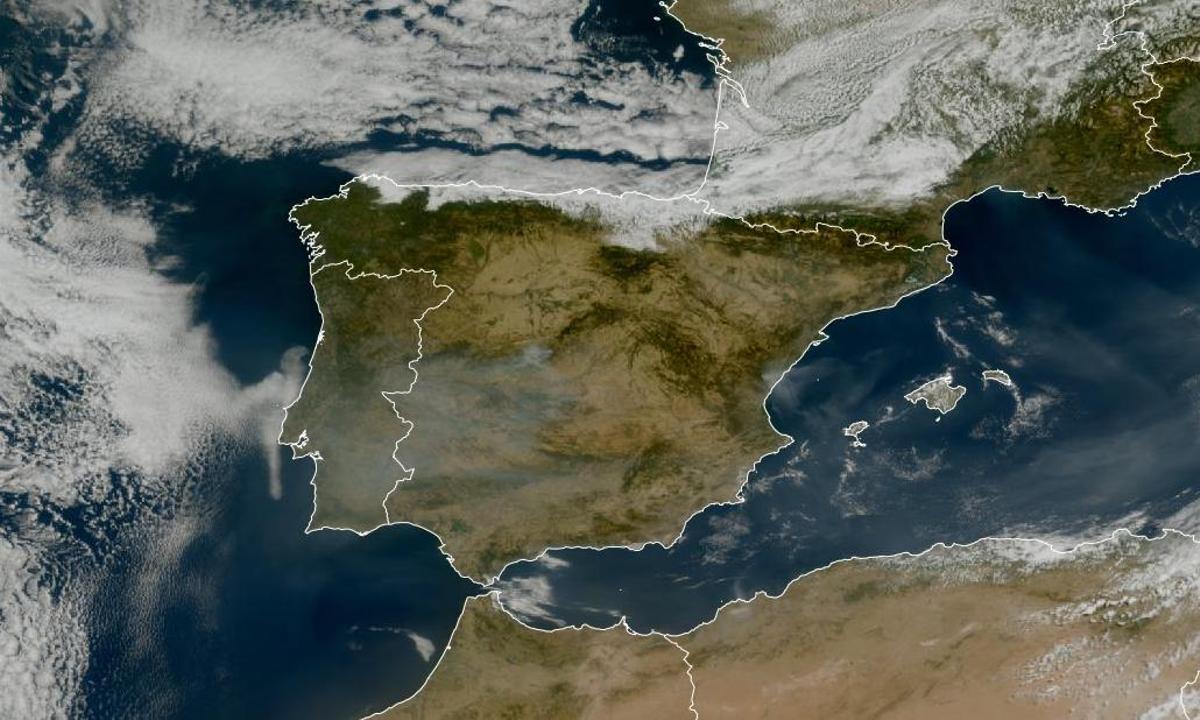Los incendios de Madrid, Ávila y Toledo, vistos desde el espacio