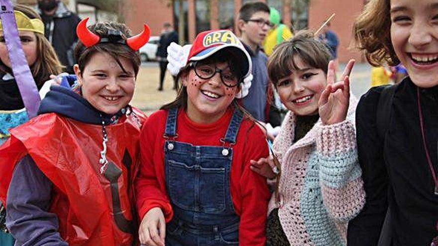 El Carnaval de Fortià és molt participatiu amb la gent del poble.