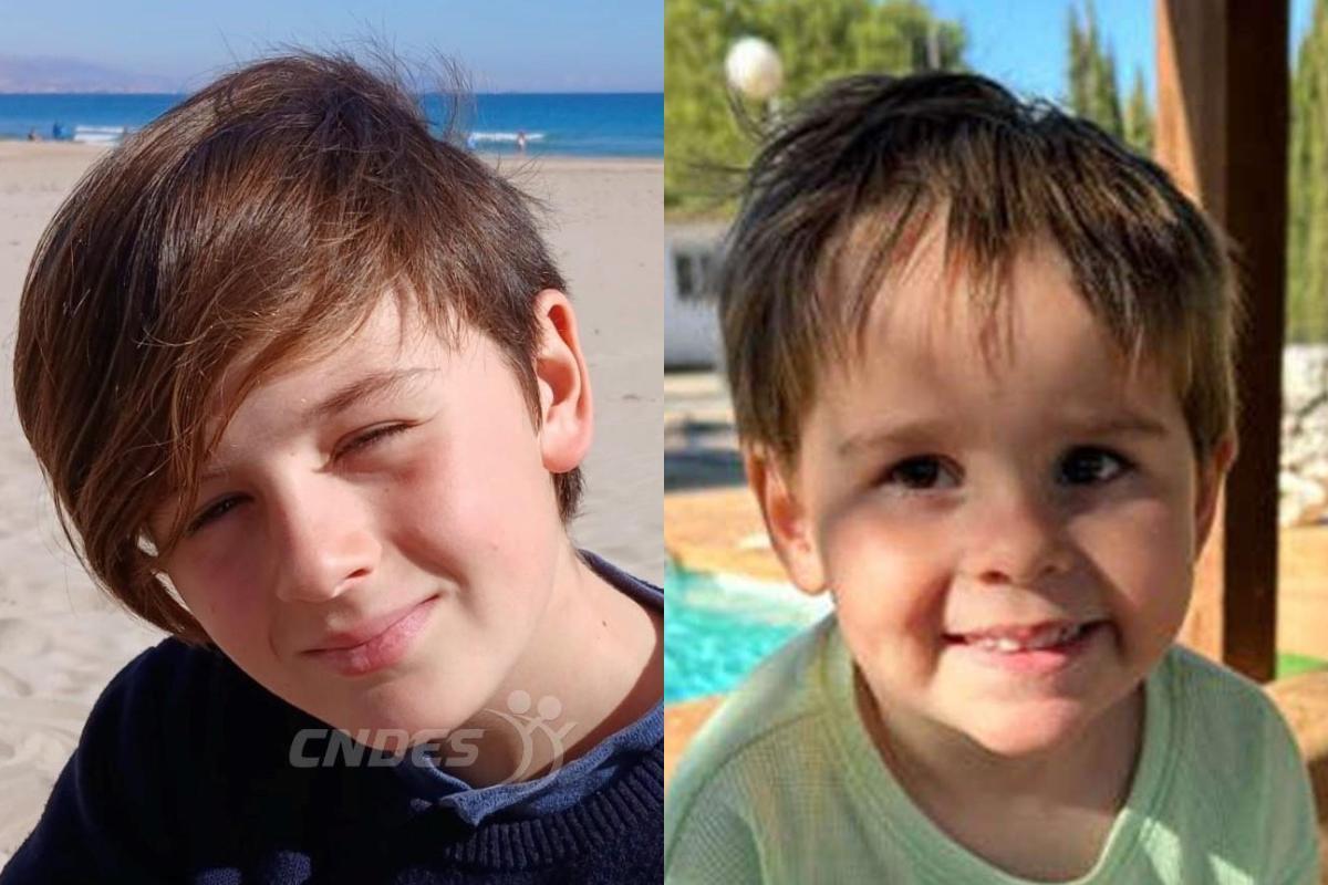 Imagen de Daniel (izquierda) y Francisco (derecha), los niños desaparecidos.