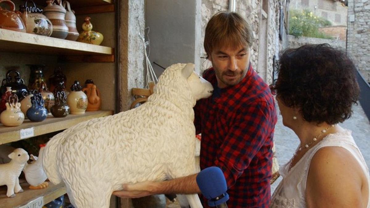 'El foraster' Quim Masferrer, en Castellar de n'Hug