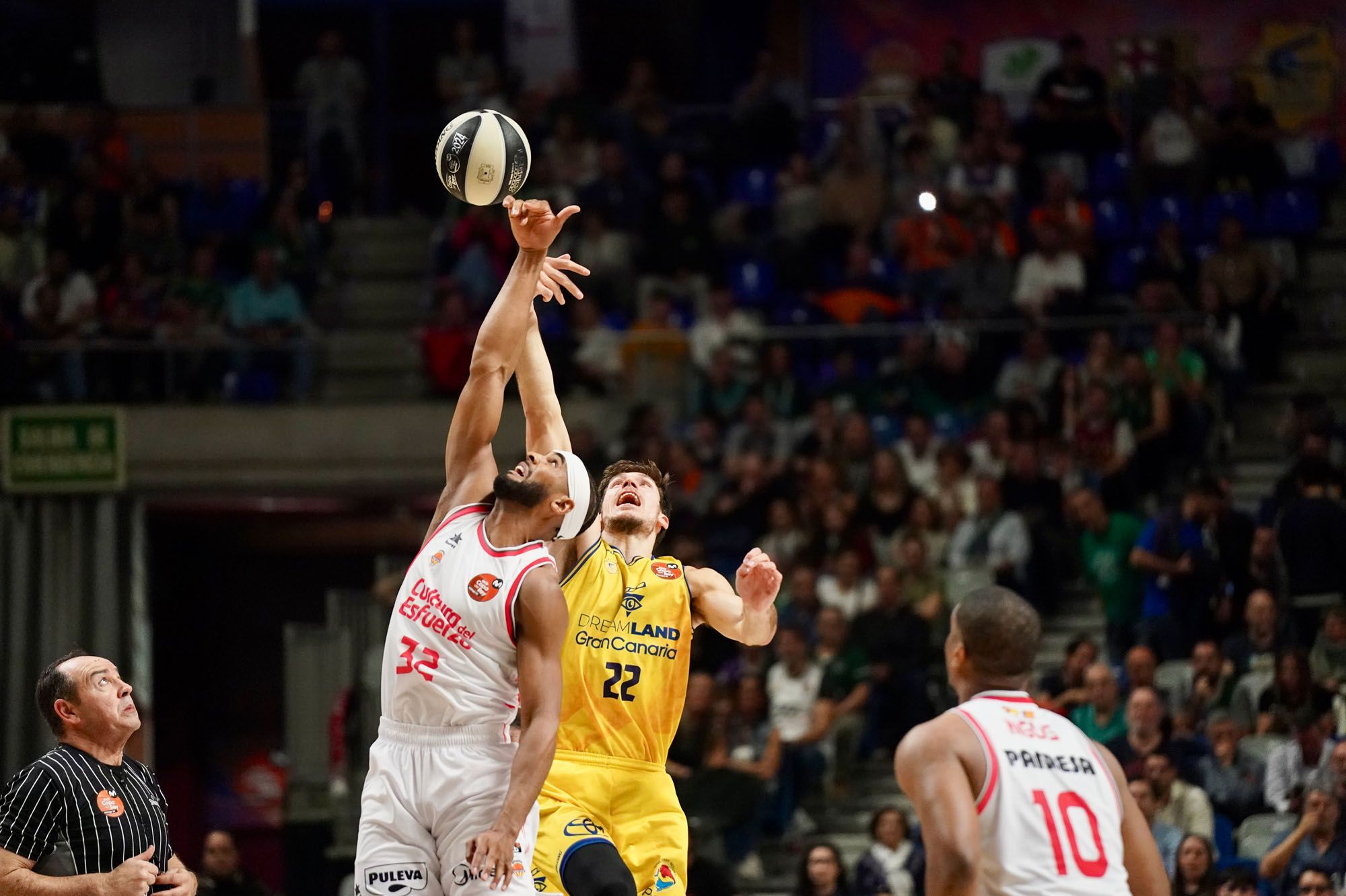 Gran Canaria - Valencia Basket, segundo partido de la Copa del Rey 2024.