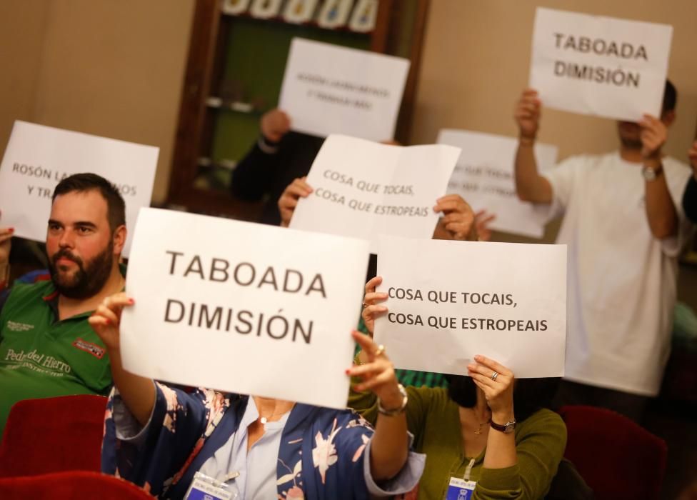 Plano en el Ayuntamiento de Oviedo