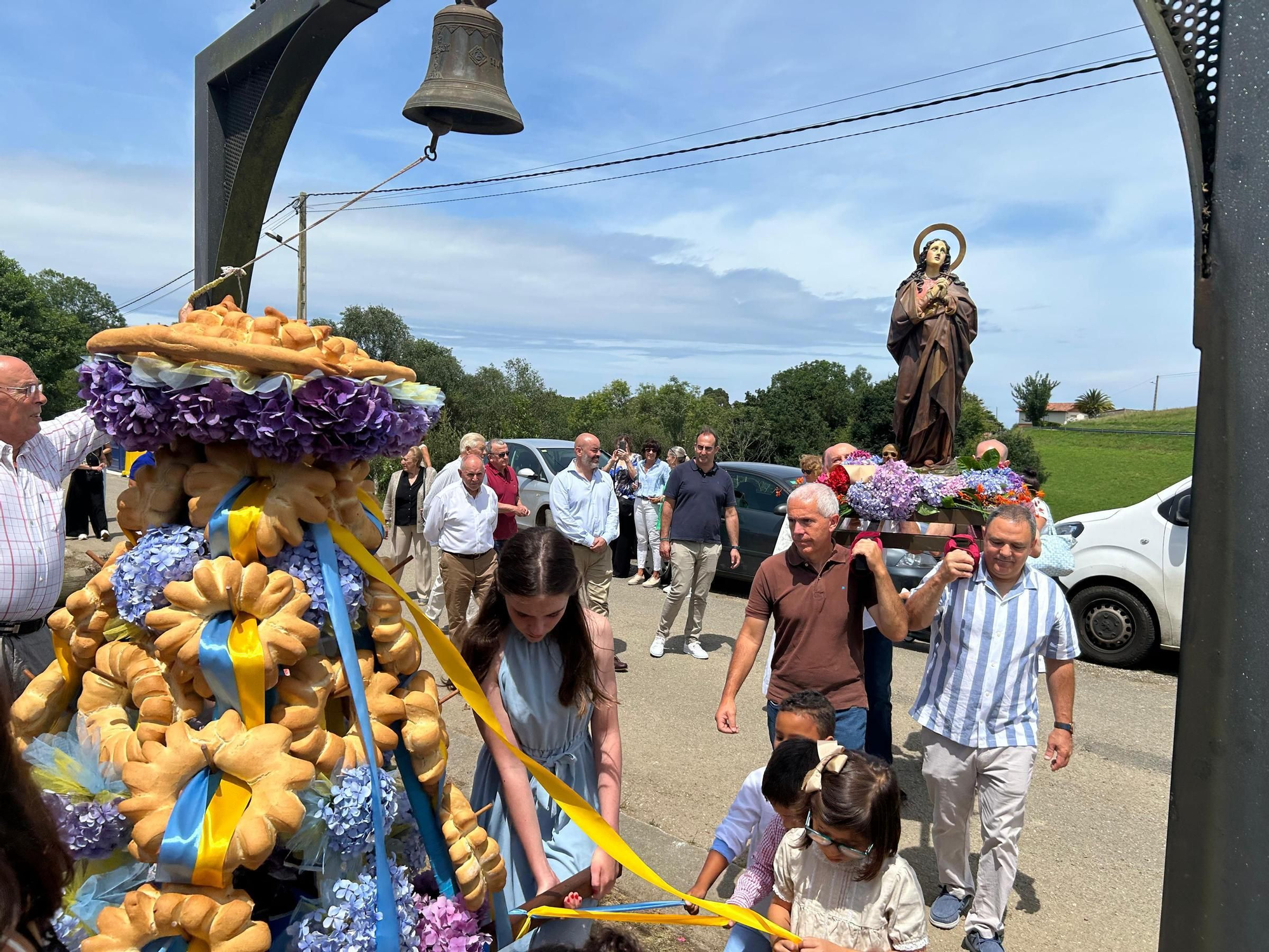 Fiesta de Santa Marina en Tezangos (Ribadesella)