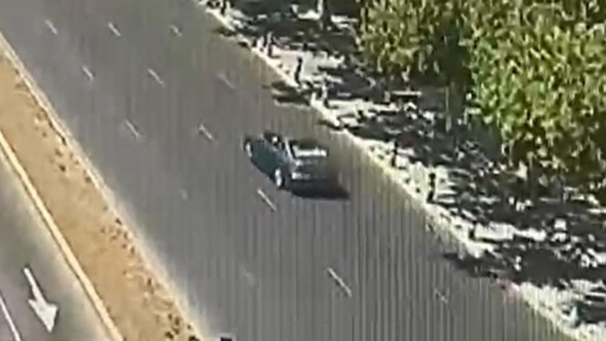 Imatge del vehicle que va atropellar un nen de 7 anys a València.
