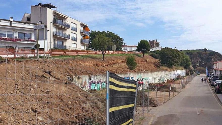 Les polèmiques obres del camí de ronda de Palamós ja estan en marxa