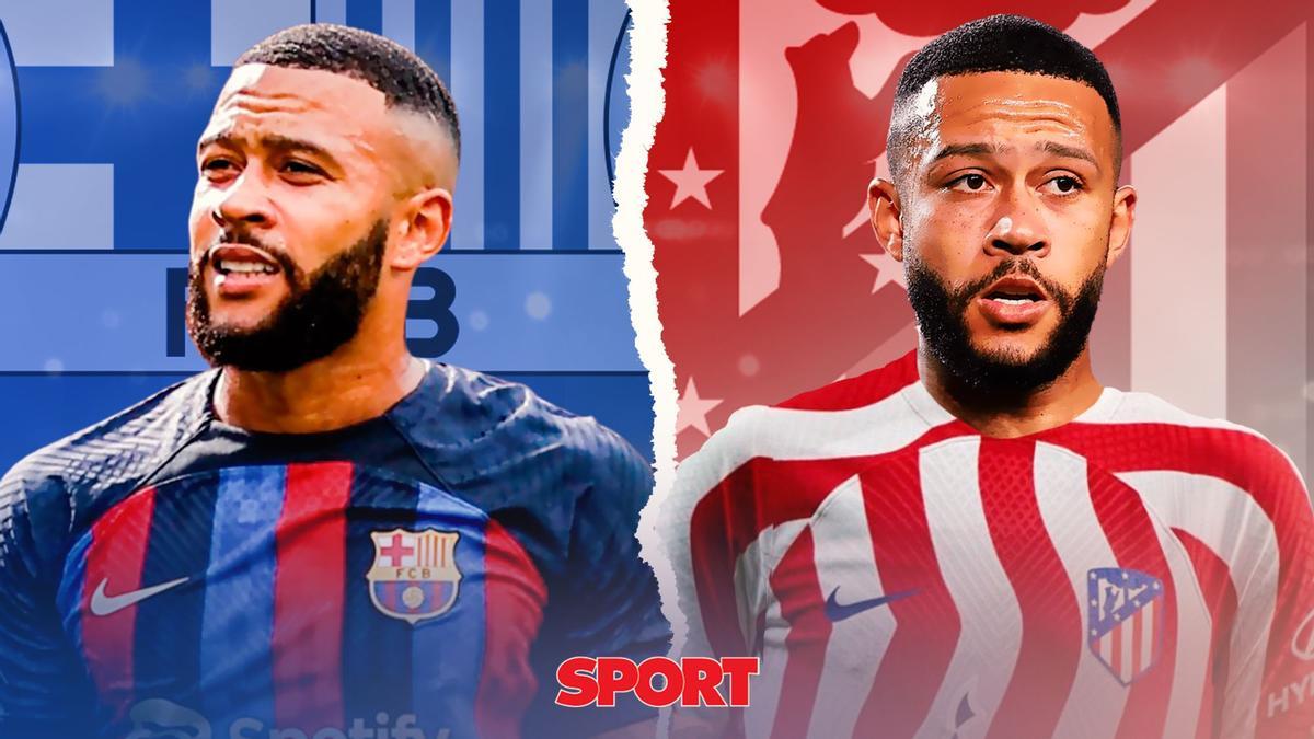 Atleti y Barça podrían cerrar la 'operación Memphis'