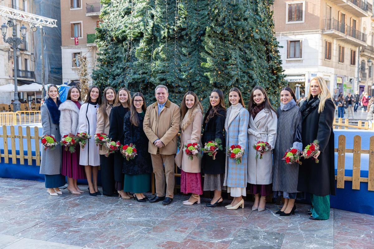 Ofrenda de las Fallas de Primera A el 1 de enero de 2026