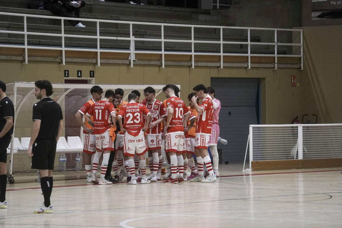 Els jugadors del Covisa s'han de tornar a fer forts al seu feu
