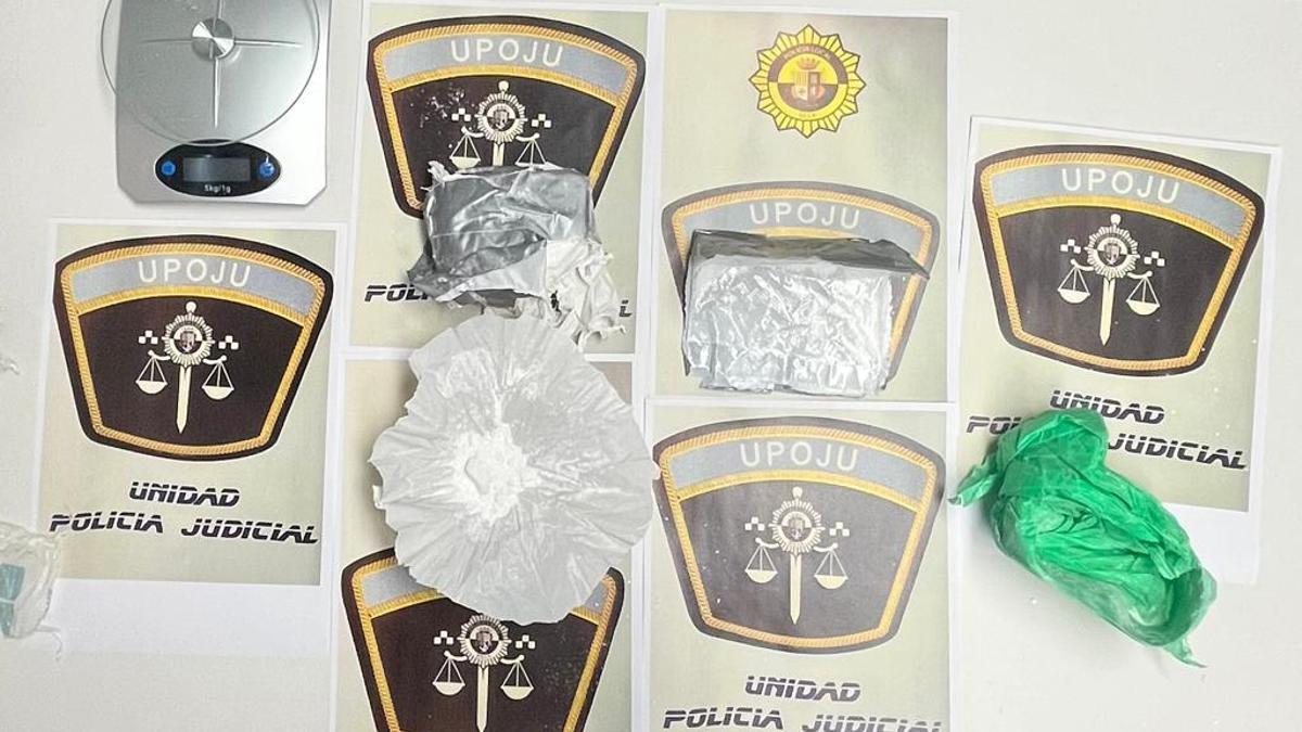 Sustancias incautadas por la Policía Local de Silla.