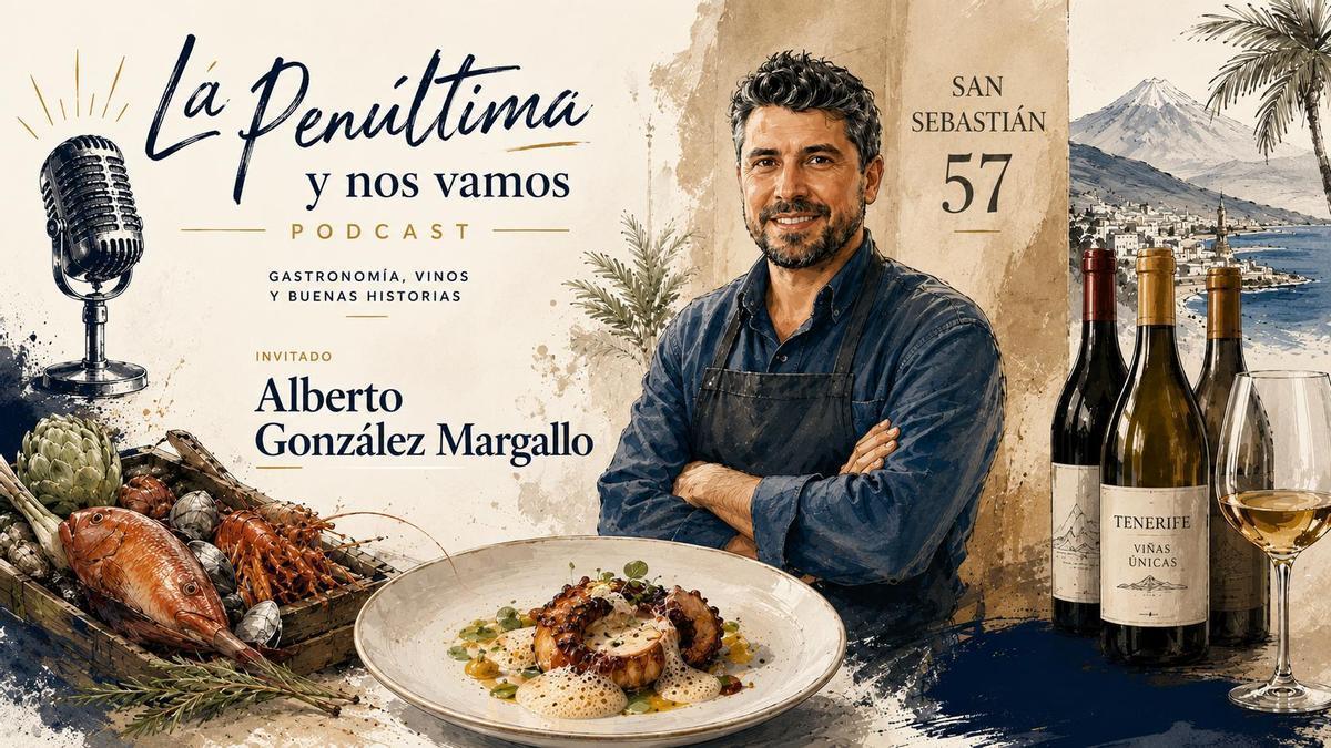 Alberto González Margallo, nuevo invitado al podcast gastronómico de Canarias.