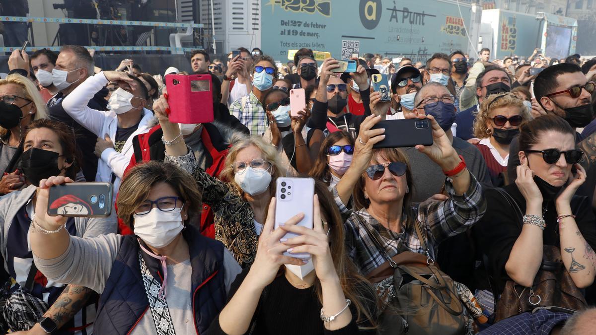 Mascletà de hoy, 10 de marzo, en directo.