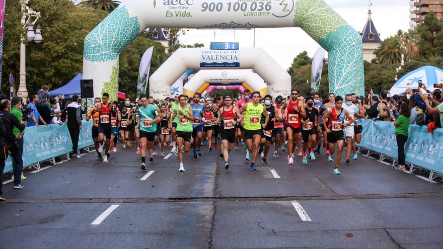 Recorrido y cortes de tráfico de la Carrera contra el Cáncer