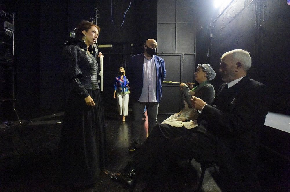 Presentación de la obra 'Electra' en el Teatro Pérez Galdós