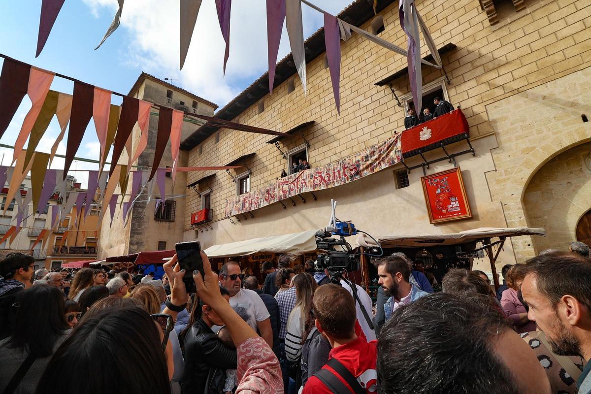 Cocentaina inaugura la 678 Fira, con menos actividad tras la tragedia de la Dana