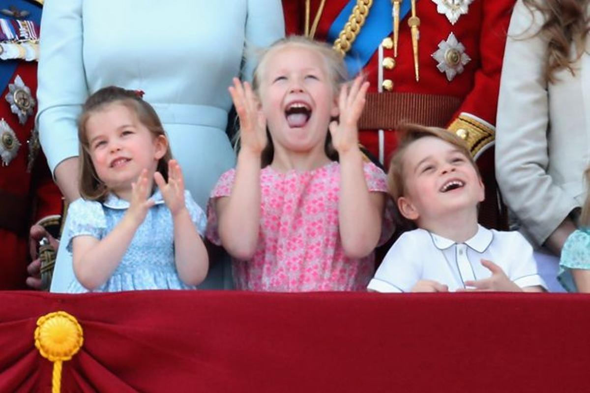 La princesa Charlotte, desde las alturas