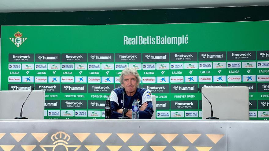 Manuel Pellegrini: “Ojalá pudiéramos rendir siempre al nivel del día del Athletic”