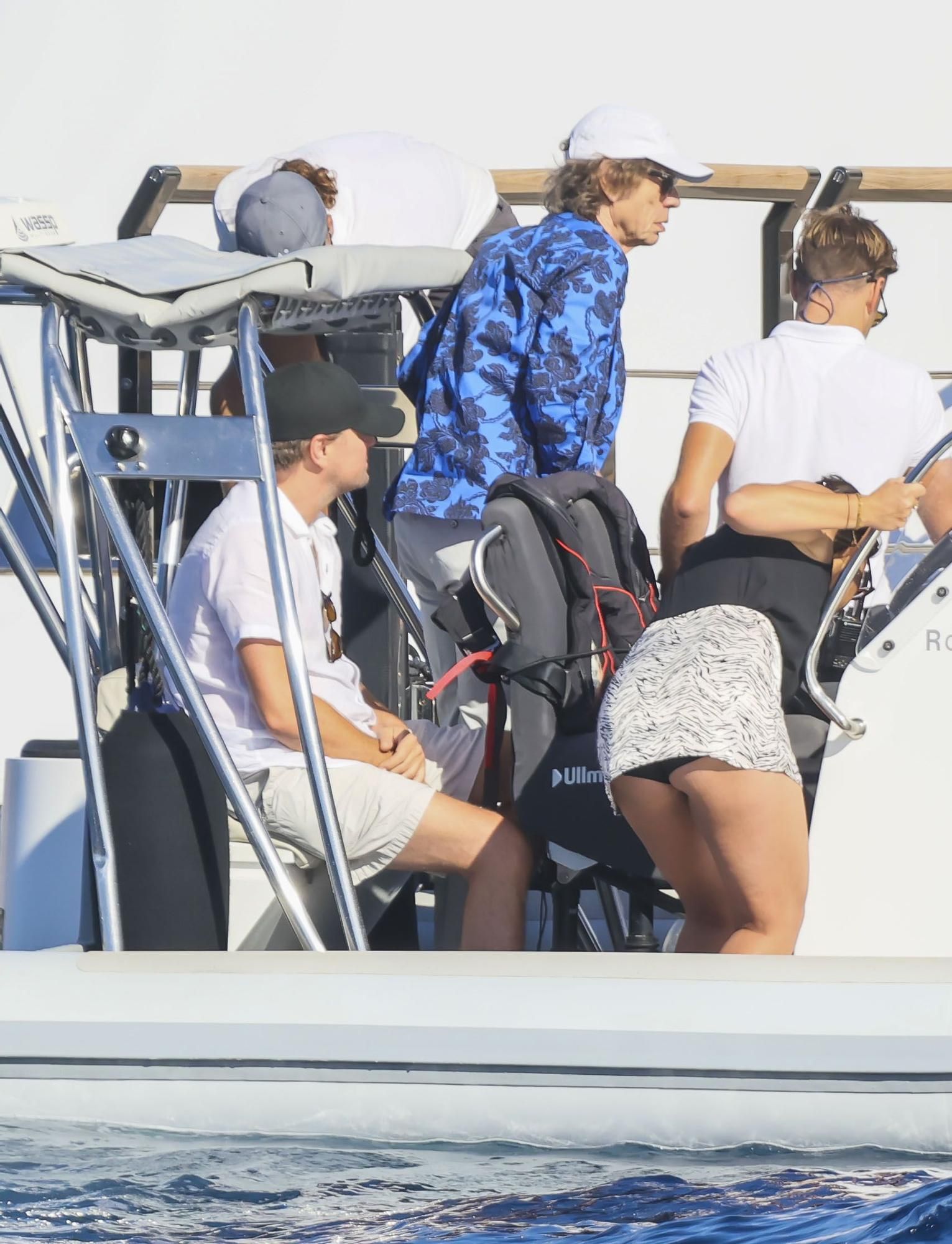 Leonardo DiCaprio y Mick Jagger, juntos en Ibiza