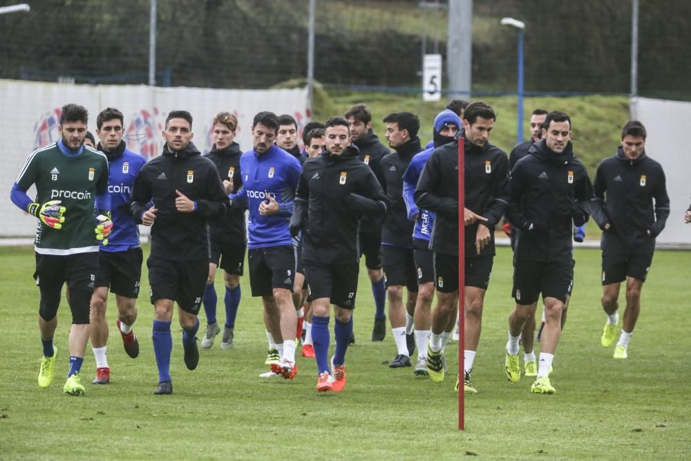 Entrenamiento del Real Oviedo