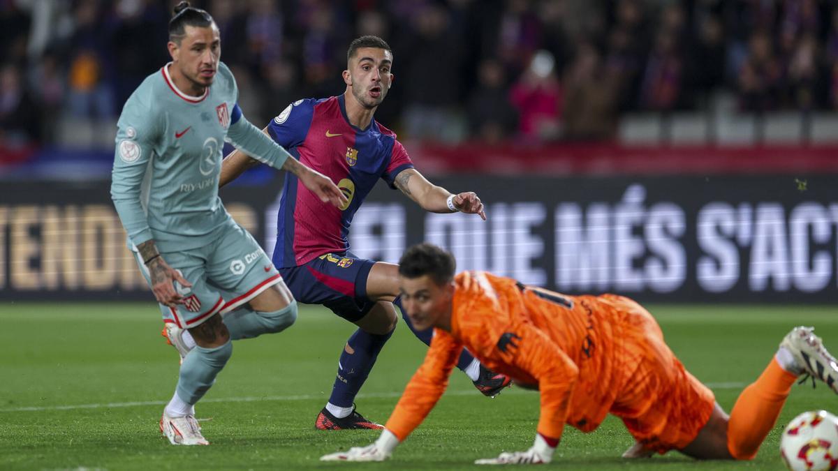 Así fueron las reacciones de Flick ante las ocasiones de Ferran Torres