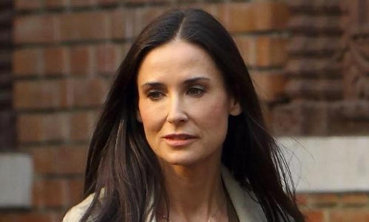 L’actriu Demi Moore, durant la seva visita al Nepal, l’abril passat.