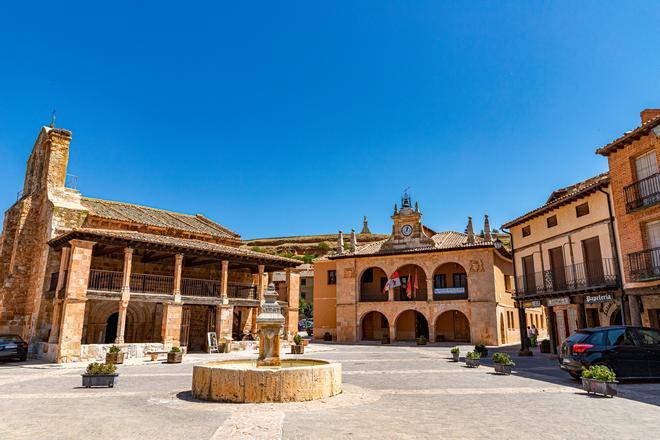 Plaza Mayor de Ayllón (Segovia)
