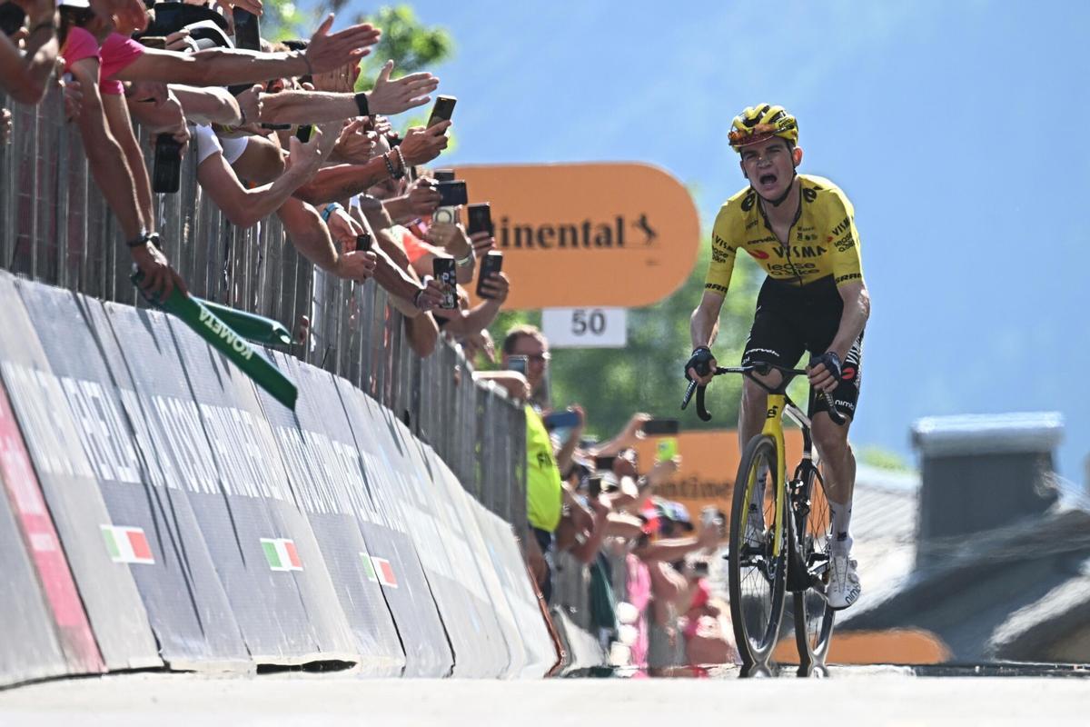 Las mejores imágenes de la 19ª etapa del Giro de Italia.