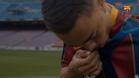¡Sergiño Dest ya besa el escudo del FC Barcelona!