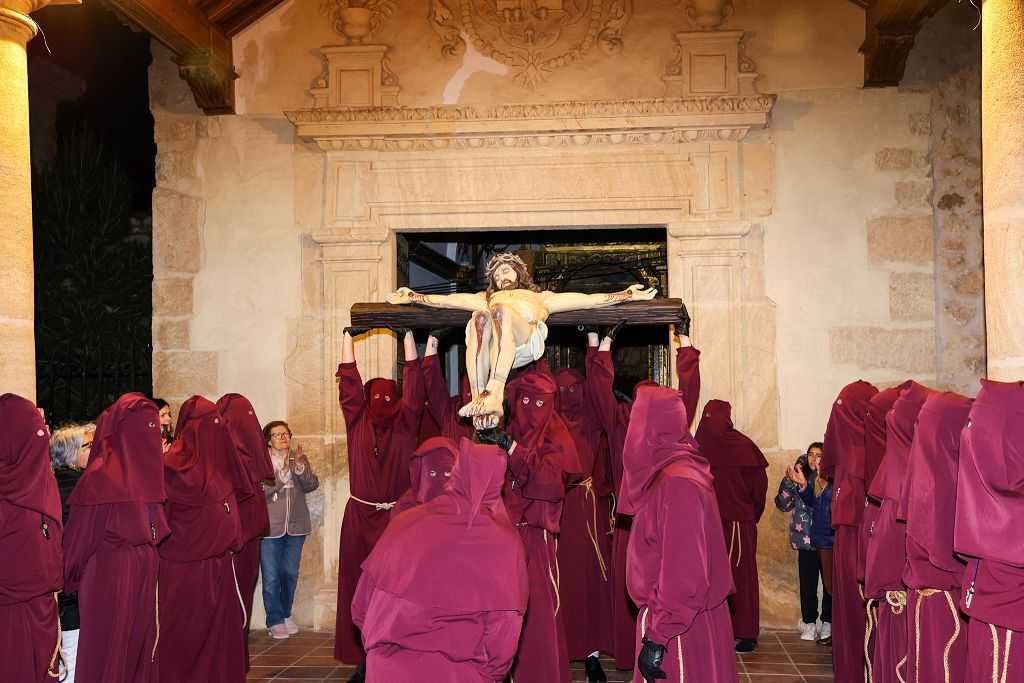Bajada del Cristo de la Misericordia este Miércoles Santo en Lorca