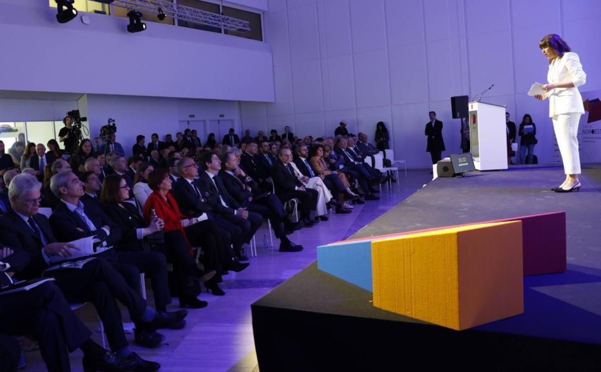 Público asistente al Foro Noroeste, en Santiago de Compostela. | A. P. (ARCHIVO)