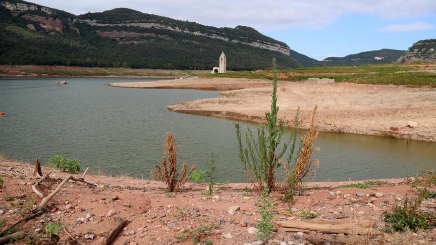 Els embassaments catalans, per sota del mínim històric de la sequera del 2008