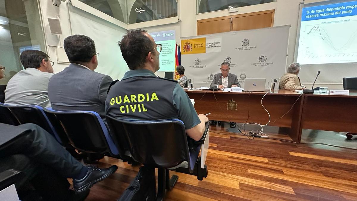 Reunión de coordinación entre administraciones para la campaña contra incendios en Extremadura 26-05-26