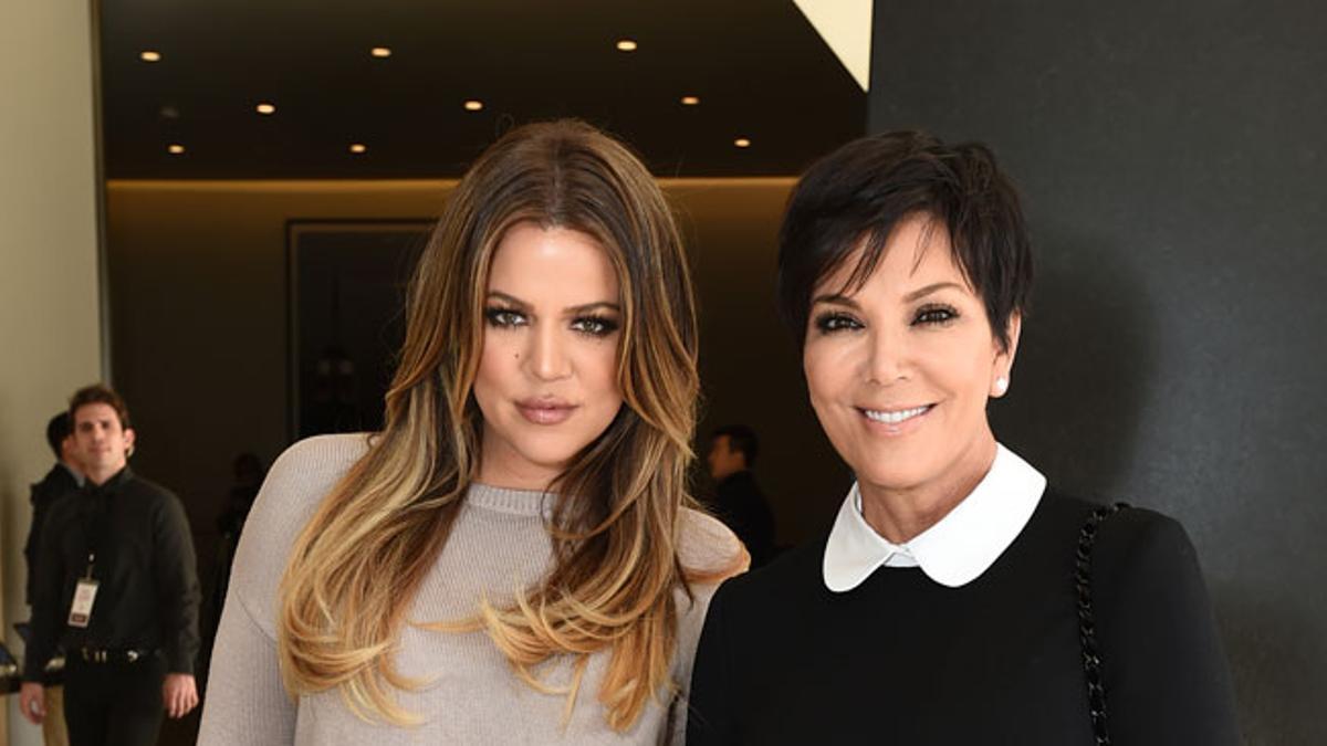 Khloé Kardashian y Kris Jenner en 'The Hollywood Reporter's Power 100 Women'