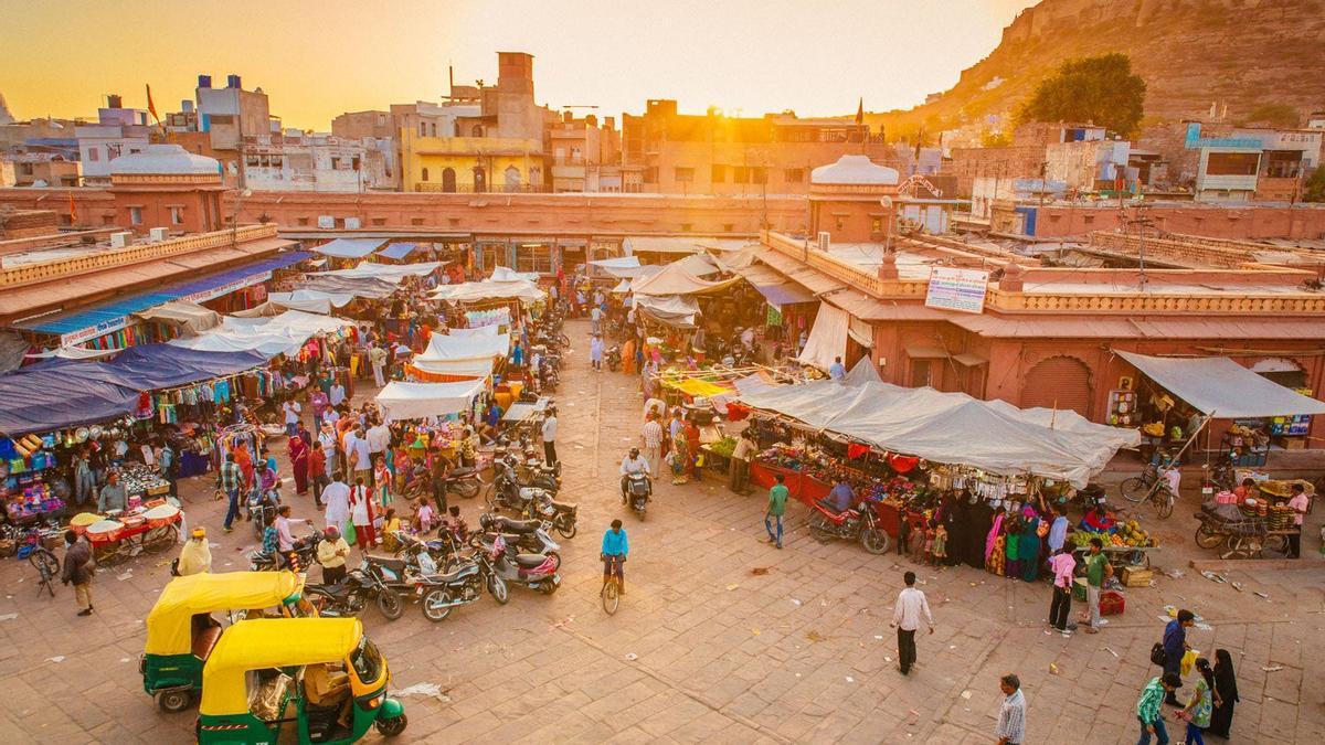 Mercado en India