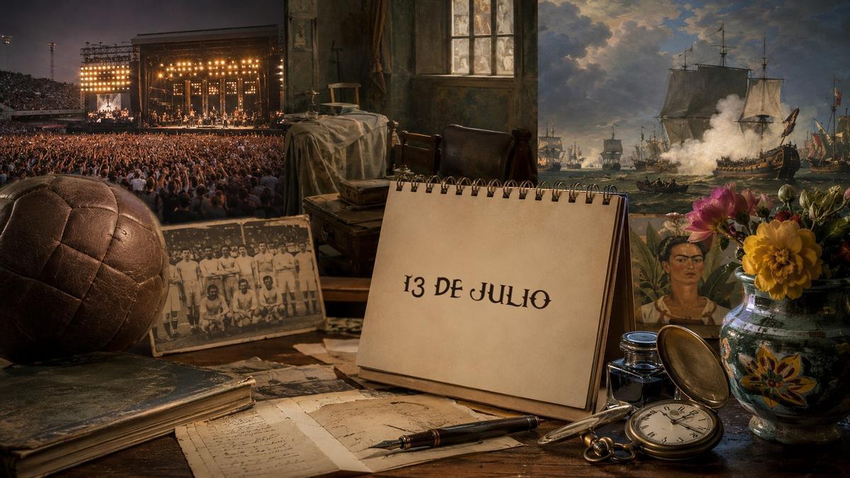 Conoce las efemérides de hoy, 13 de julio.