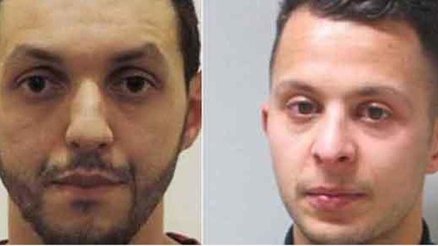 Mohamed Abrini y Salah Abdeslam.