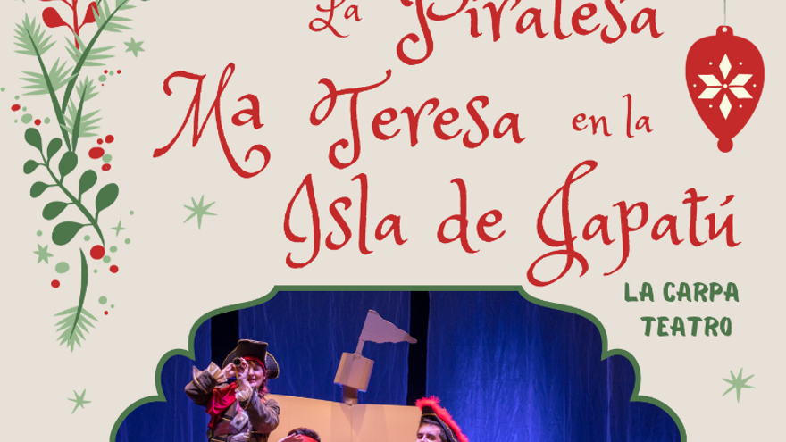 La piratesa Ma. Teresa en la isla de Japatú