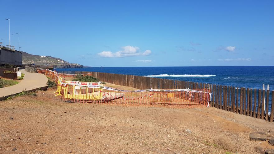 El Mirador de El Lloret, afectado por &#039;Hermine&#039;, continúa precintado dos semanas después de la tormenta