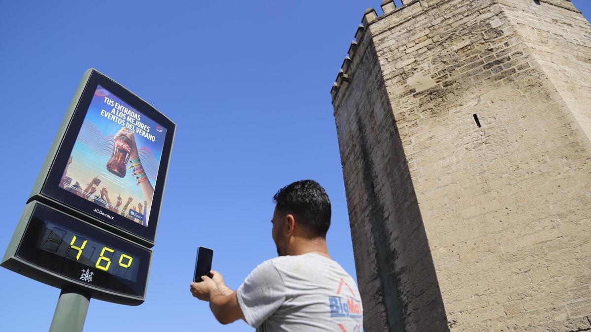 Las temperaturas dejan en Córdoba máximas por encima de 40º