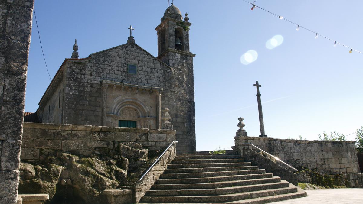Esteban Sobreira tamén se encargou da ampliación da igrexa de San Martiño de Moaña.
